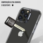 Capa iPhone De Vidro Temperado Transparente - HD Glass
