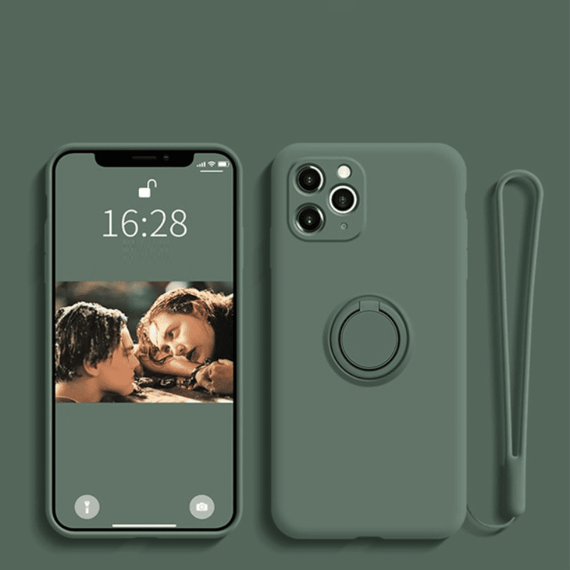 Case Motorola com Anel Magnético + Cordão